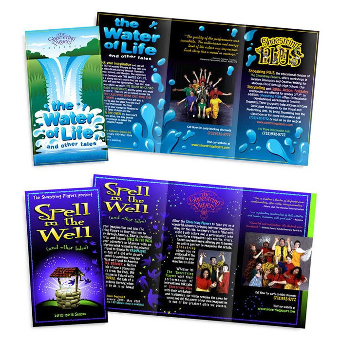 Shoestring Players Brochures